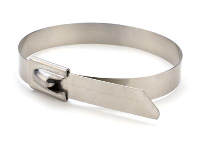Various Applications Stainless Cable Ties Steel Tie Wraps Uncoated Color