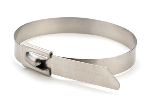 Various Applications Stainless Cable Ties Steel Tie Wraps Uncoated Color
