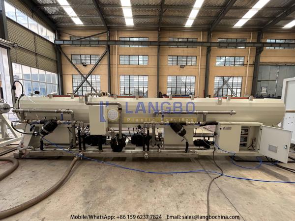 Plastic PVC Gas Water Supply PVC Pipe Extruder Making Machine