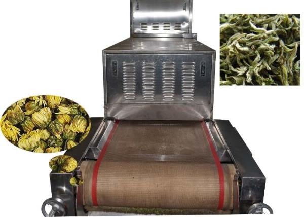 80 KW Microwave Vacuum Drying Equipment Tea Sterilization In Food Industry