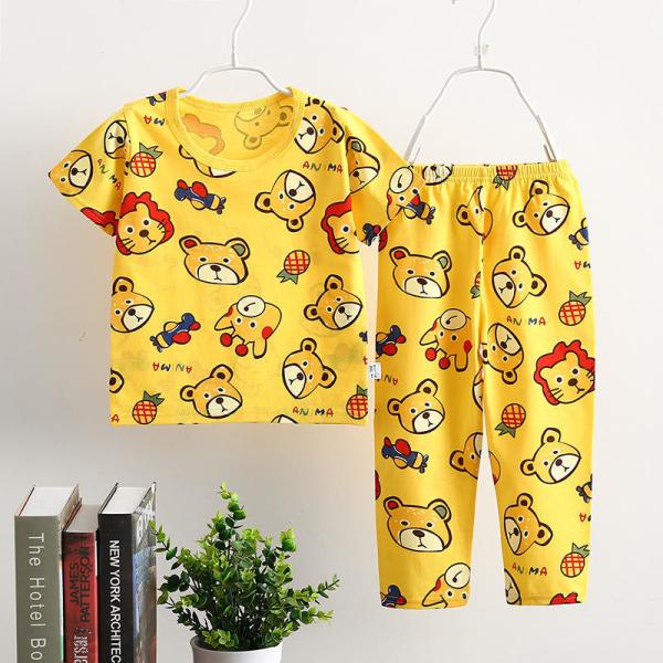Children'S Outfit Sets Cotton Children Boutique Printing Sets Kids Pure Cotton Suit
