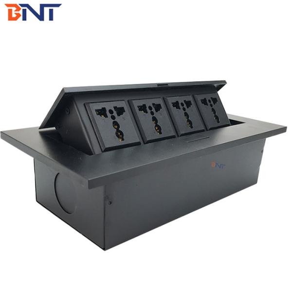 Customized Supported Furniture Embedded Desktop Pop Up Universal Power Socket