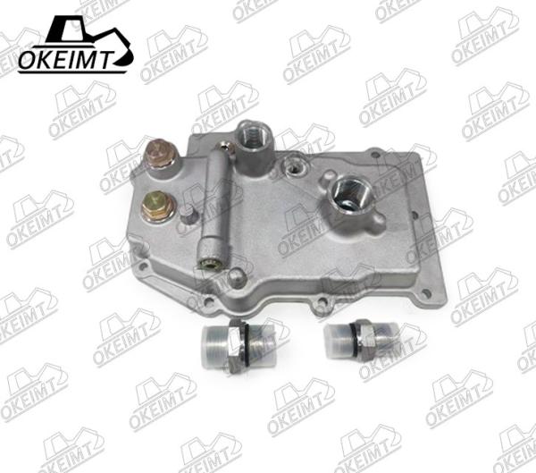Truck Excavator Oil Cooler Cover Without Seat For JCB Engine
