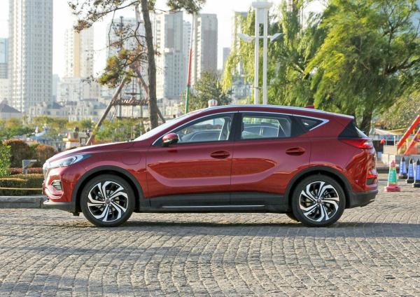 New Suv Car Electric Vehicles Electric Vehicle High Speed Hongqi E-HS3 2019 Four-wheel Drive Zhilian Flag Collar Edition
