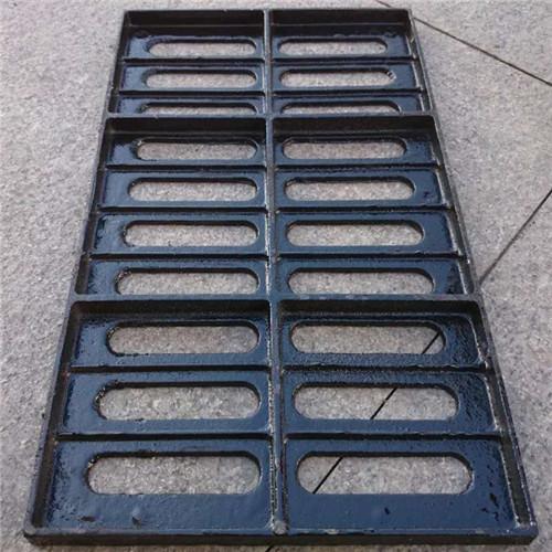 High Security Cast Iron Gully Grate Shock Absorption For Highway / Airport