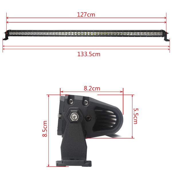 F Style 240W 5W 48LED CREE LED LIGHT BAR 6000K 10-30V Spot beam, Flood Beam, Combo Beam