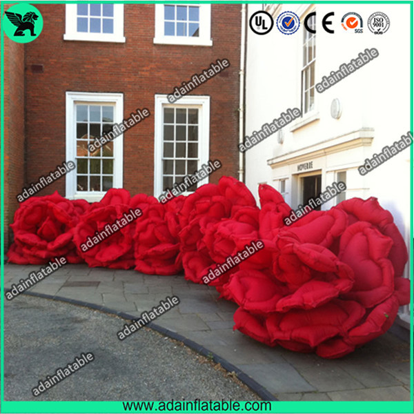 Giant Inflatable Rose, Inflatable Rose Flower,Event Inflatable Flower Chain