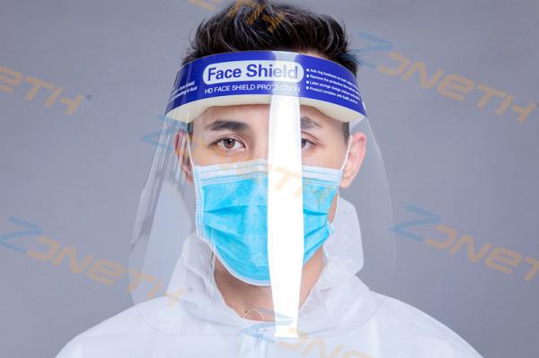 Safety Anti Fog Face Shield Disposable Safety Products