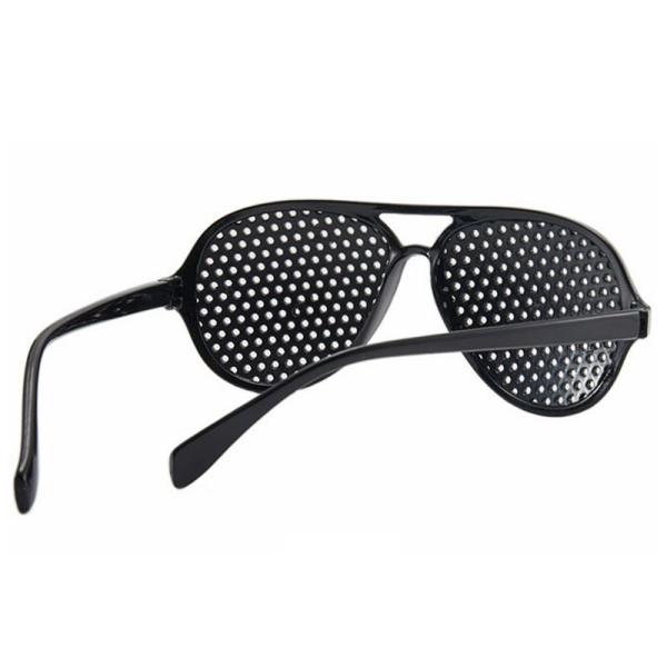 Anti-myopia Astigmatism Glasses With Holes  Eyeglasses Eyes Exercise Eyesight For Men Women Improvement Vision Care
