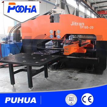 25mm Thick Plate CNC Sheet Metal Punching Machine With International Electrical Components