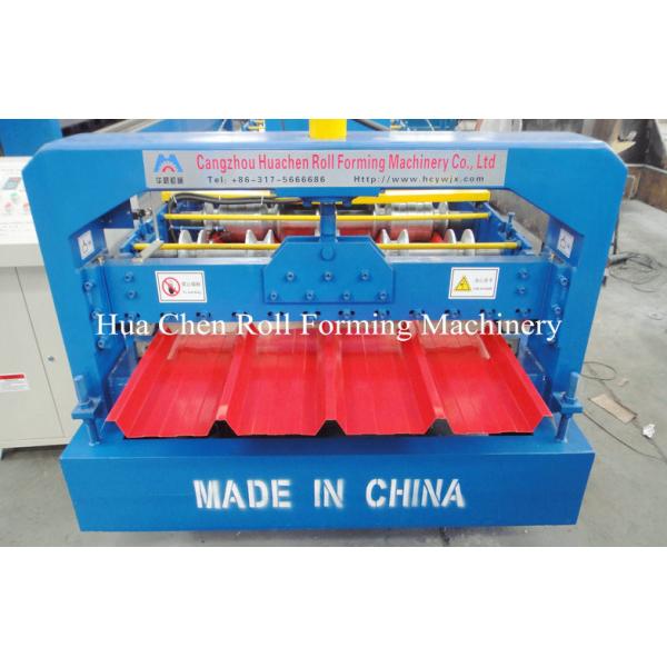 Гидровлические станции вырезывания 17 настилая крышу крен формируя сталь высокой ранга 45# машины