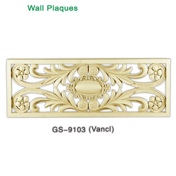 Classical Royalty wall decoration PU plaque 