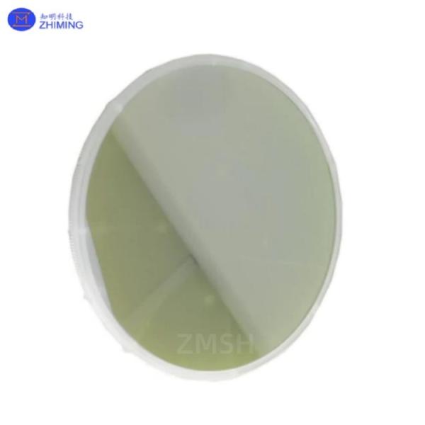 Obleas epitaxiales de SiC de 2 pulgadas, 3 pulgadas, 4 pulgadas y 6 pulgadas 4H-N, grado de producción