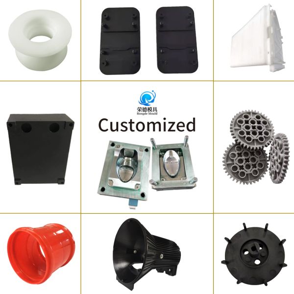 Custom Design Plastic Toy Gun Handle Parts High Stability Durable For Kids Toy Gun Accessories