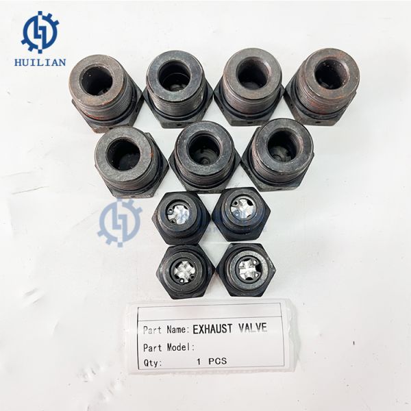SOOSAN SB50 SB60 SB70 SB81 Exhaust Valve Hydraulic Rock Breaker Use for Machinery SB Series Hydraulic Hammer Spare Parts Exhaust Valve