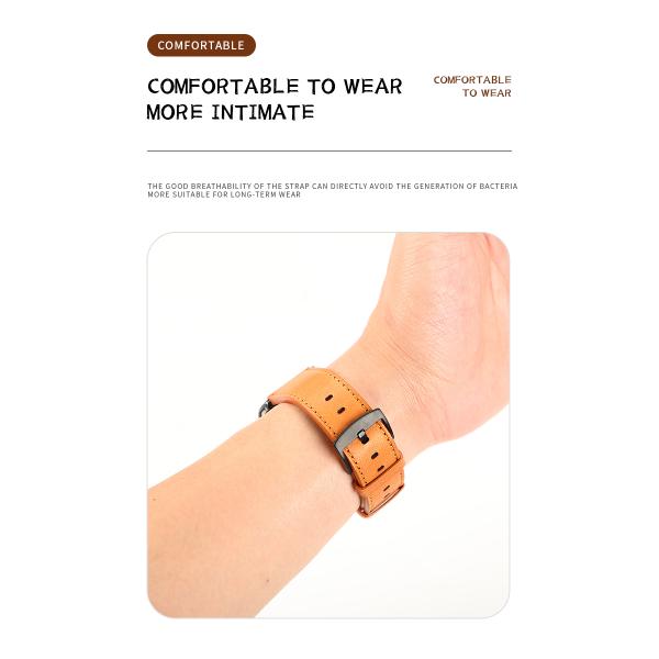 Настоящие кожаные ремни для смарт-часов для iWatch 38 мм 40 мм 42 мм 44 мм 45 мм 100%