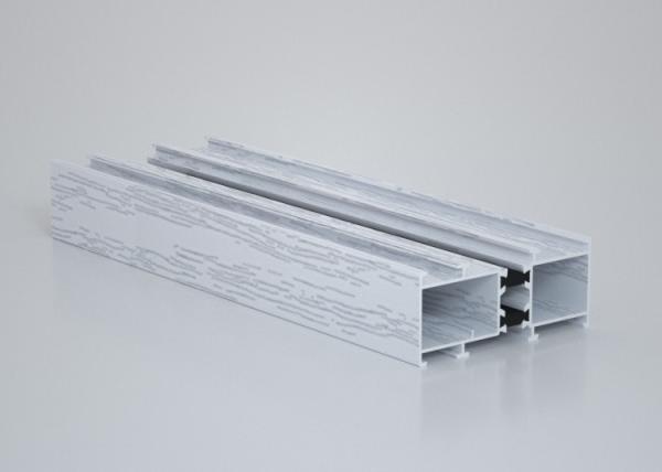 A porta T5 de alumínio perfila o pó branco que reveste a espessura de 0.8mm