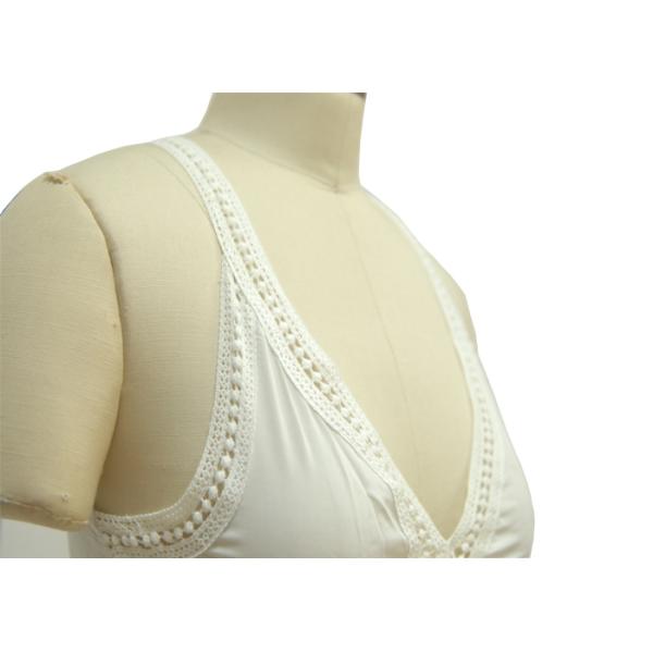 White Halter Neck Casual Ladies Wear Comfortable Sexy Women'S Night Dress