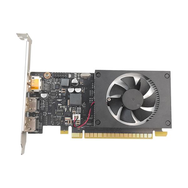 PCWINMAX Geforce GT 730 2 Go / 4 Go DDR3 / DDR5 Carte graphique 64 bits facultative pour PC avec ports HD + HD + DP GPU à profil bas