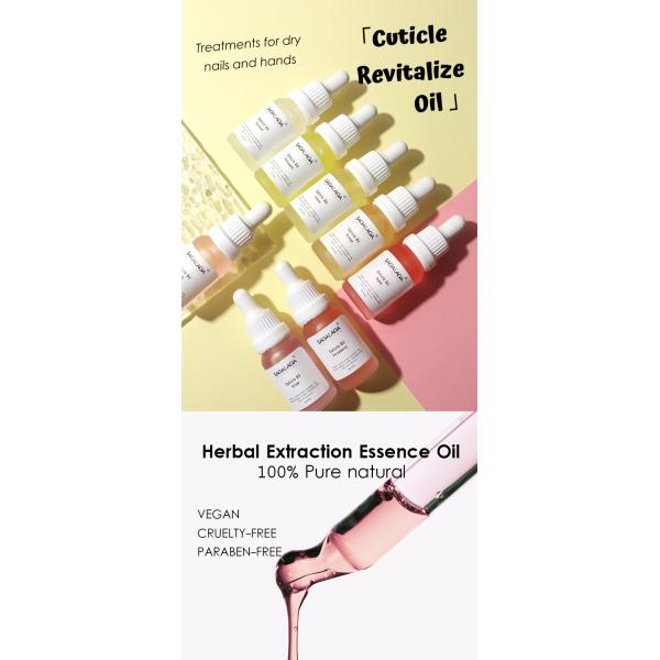 SAGALAGA Récipient de bouteille d'huile à cuticules vide écologique personnalisé pour l'huile à ongles et l'huile à cuticules