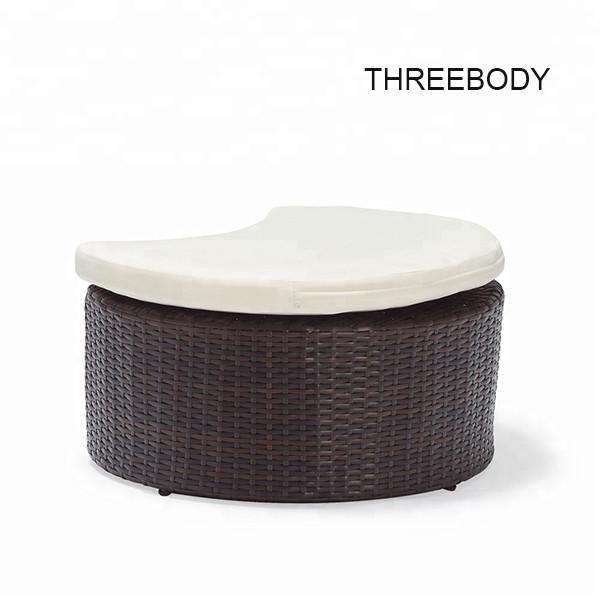 Comfortable Rattan Outdoor Wicker Sofa , 4 Seater Outdoor Patio Sofa High Grade