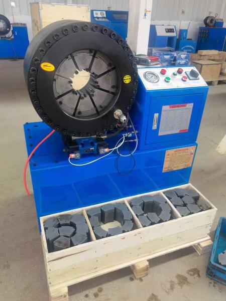 4 Inch Hydraulic Hose Crimping Machine with 16 Dies 6-102mm Range