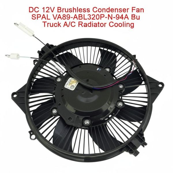 Spal 343 Used Radiator Fan OEM Truck Bus Parts High Grade Steel