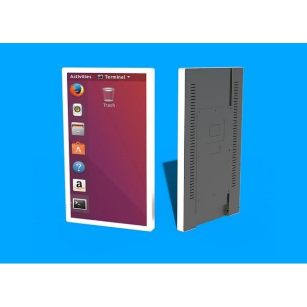 23.6 inch high transmittance intelligent guidance screen Linux system hospital consultation room entrance digital kiosk