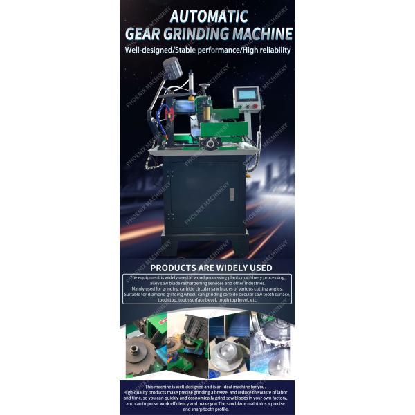 PM4Z-80 Vertical Spindle Rotary Table Surface Grinder for Speed Pulling Teeth Function