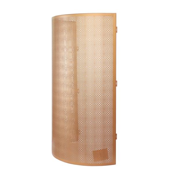 Semi-circle Curved Aluminum Wall Panels Customized For Column Cladding And Decoration