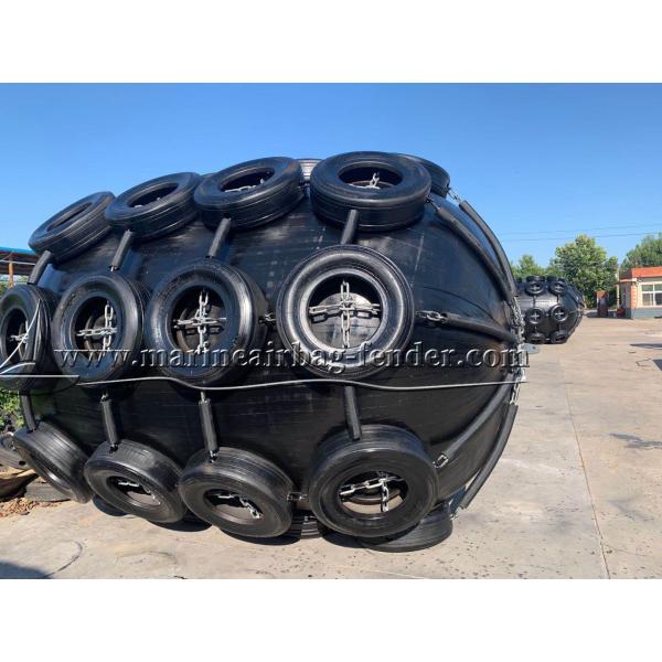 Устойчивость к старению Пневматический резиновый фендер легкий надувный нержавеющий фланц Стандарт ISO17357