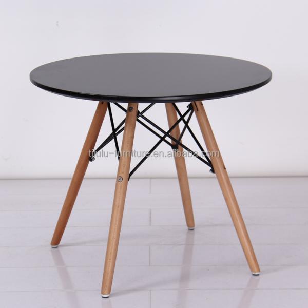 NO Folded Assurance Customized Practical Professional Square Dinning Table with Solid Wood Leg Coffee Table Mail Packing