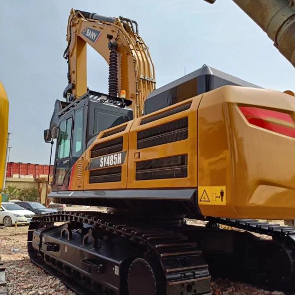 48 Ton SANY SY485H Used Excavator Digger with Original Hydraulic Pump and Consumption