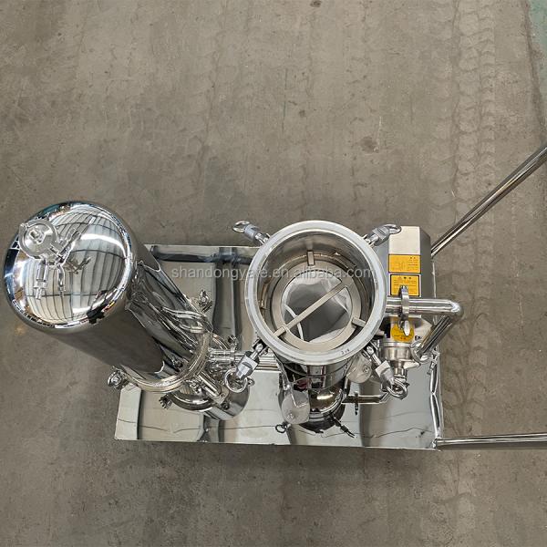 Stainless Steel Bag Filter Housing 16 Bar Pressure 0.5-500 μm Filtration