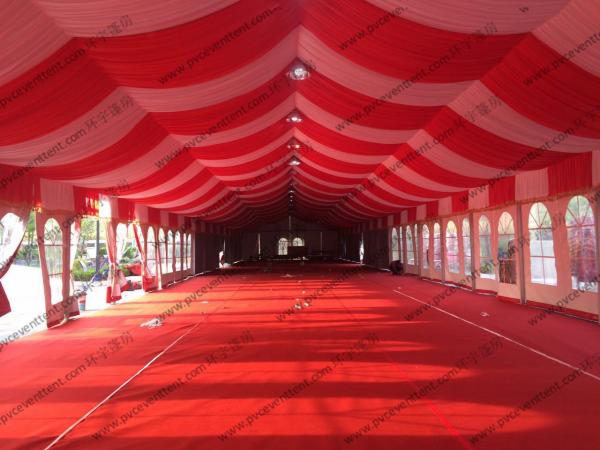 Windproof Luxury Waterproof Wedding Event Tents For Temporary Or Rental Use