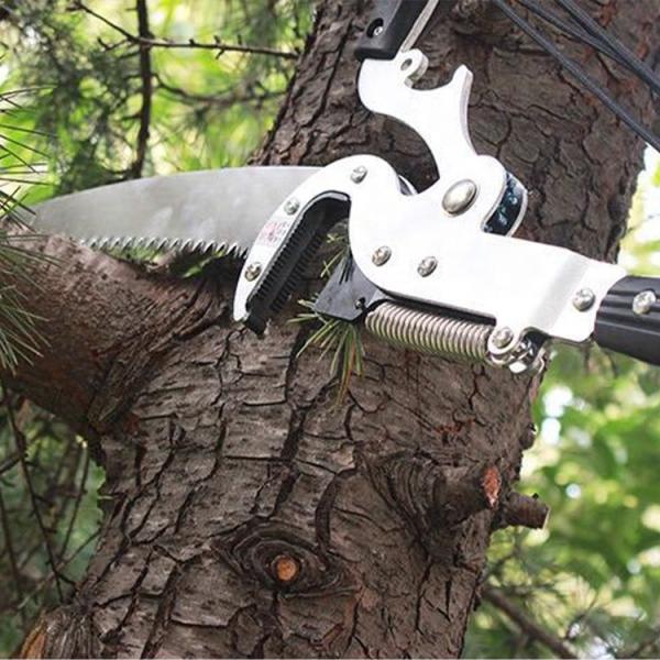 Telescopic Cordless Pruning Shears Pruner Extension Long Handled Secateurs