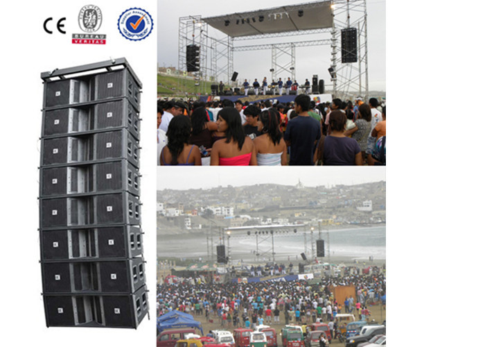 Ukuran Box Speaker 12 Inch Line Array Outdoor Instrument With Neodymium Woofers
