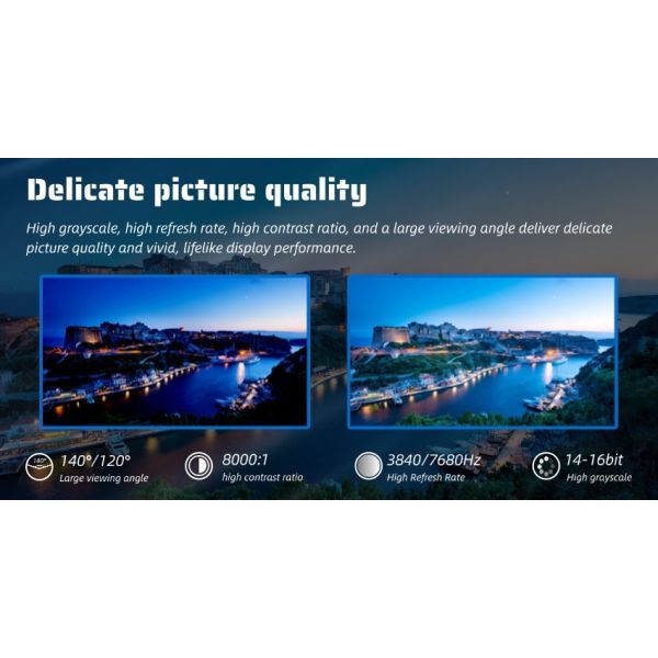 P1.3/P1.95/P2.6/P2.97 CrystalArray Fine-Pitch Outdoor Series Small-Pitch LED Display Common Cathode Energy Saving High-Definition Outdoor Display