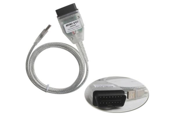 MINI VCI FOR TOYOTA TIS Techstream V10.30.029 Diagnostic Communication Protocols With Toyota 22Pin Connector