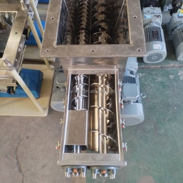 PLC Control Mixer Weighing Conveyor Automatic Batching System