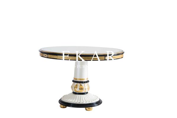 Italy Fancy High Class Good Quality Round dining table FLN-M-CT201