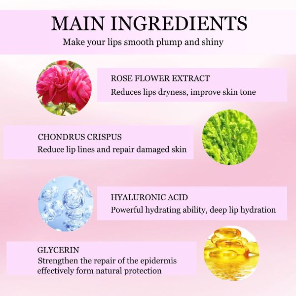Whitening Hydrating Lip Care Mask Private Label Collagen Lip Mask Customized Color