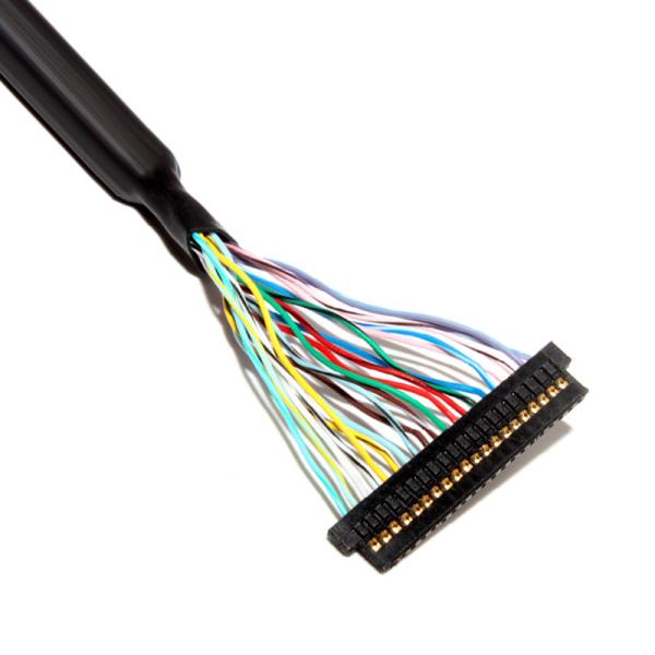 HRS DF13-20DS-1.25C Universal  LVDS LCD Cable 1.0mm Pitch DF14 LCD Connector