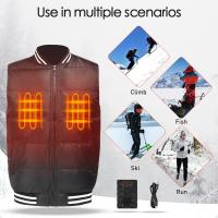 Viable de chauffage en bas de la puissance passionnée extérieure du gilet 5V USB de gilet