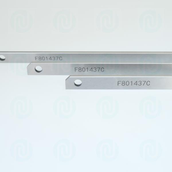 801437 La boîte de 10 lames de 2,4 * 8,5 * 9 cm relève de la catégorie des lames de couteau.