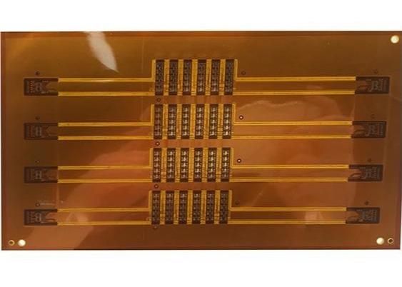 Yellow Flex PCB Board, Flexible PCB Board, ENIG Surface Finishing Prototype
