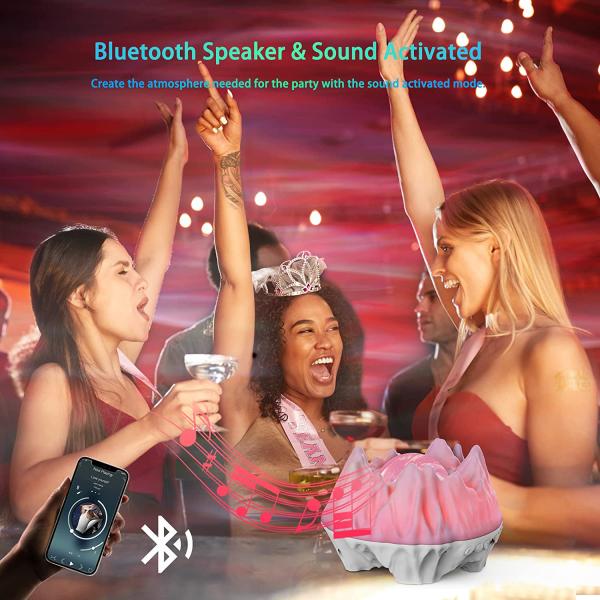 New Aurora Star Projector 3 in 1 Galaxy Night Light Projector Wireless Music Speaker for Kids Baby Teen Adults