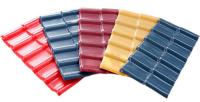 telhas de telhado impermeáveis da resistência de impacto de ASA Synthetic Resin Roof Sheet da onda de 160mm