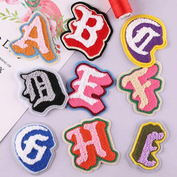 Flower Rose Logo Clothing Embroidered Patches Sew On 3D Applique For Dress​