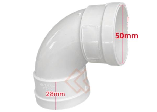 90 Degree Elbow PVC SCH80 2 4 For Industrial Application Pvc Pipe Fittings With High Pressure Pvc Pipe 90 Elbow 4 Inch U-pvc Fittings